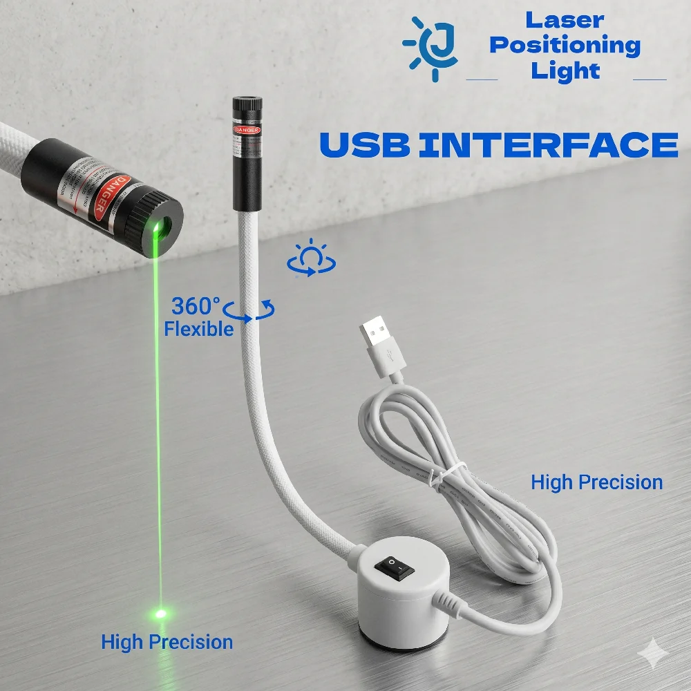 Industrial Laser Welder - Red Laser Positioning Quilting Tool Usb