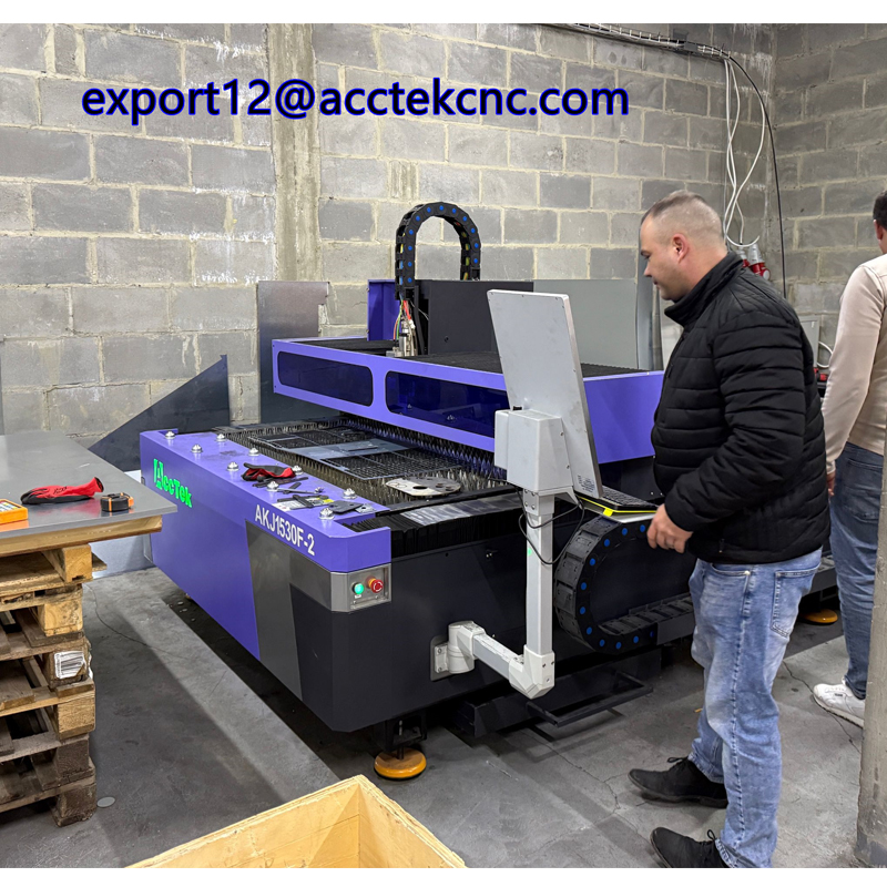 Metal Steel CNC Laser Fiber AK - Fiber Laser Cutting Machine ulasan dan harga