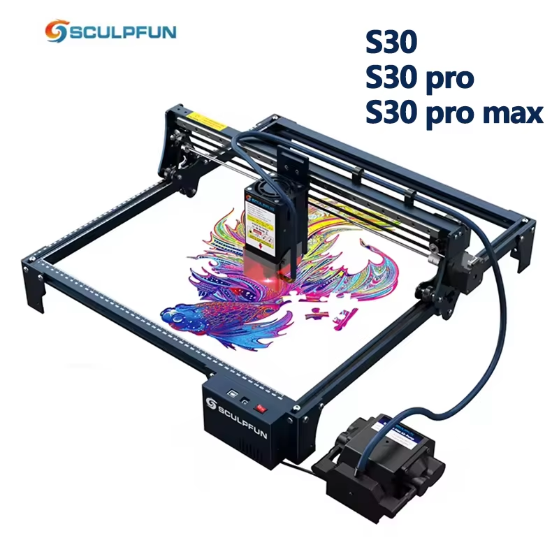 SCULPFUN S30 pro max S30 PRO S - Fiber Laser Cutting Machine ulasan dan harga