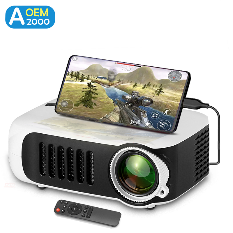 A2000 Mini Projector Portable  - Industrial Laser Projection ulasan dan harga