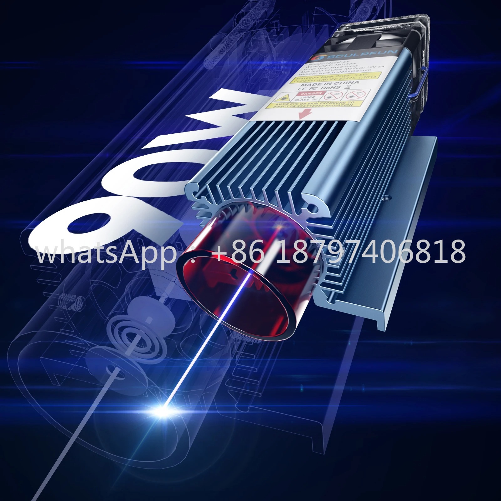 Special effect laser module S9 - Diode Laser Module ulasan dan harga