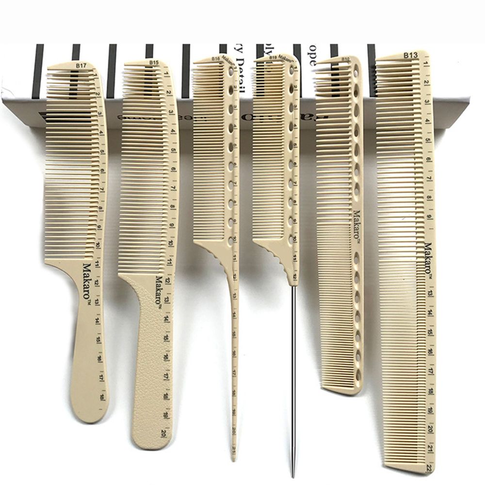 1PC Barber Comb Plastic Clear  - Industrial Laser Equipment ulasan dan harga