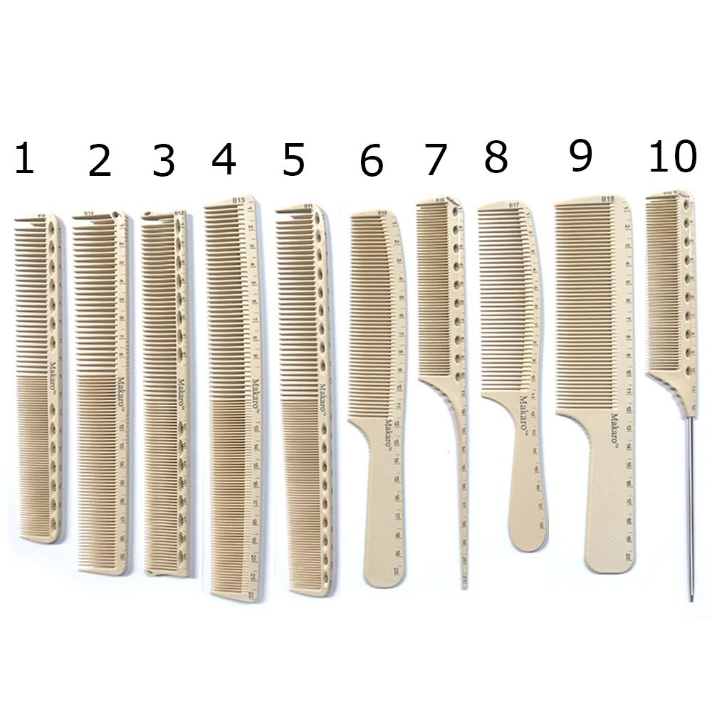 1PC Barber Comb Plastic Clear  - Industrial Laser Equipment ulasan dan harga