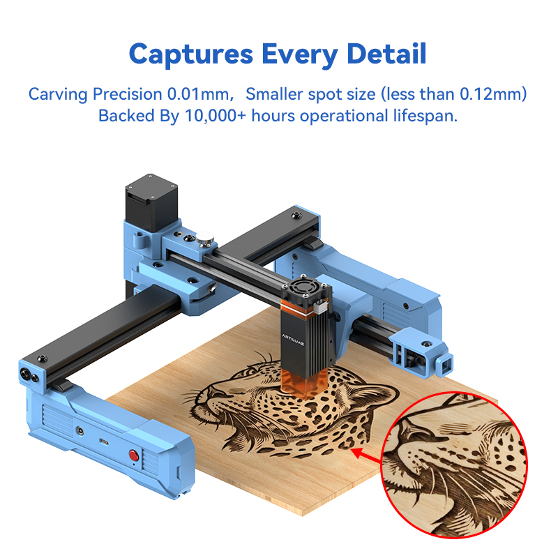 Artilume D2 2.5/6W Foldable La - Fiber Laser Cutting Machine ulasan dan harga