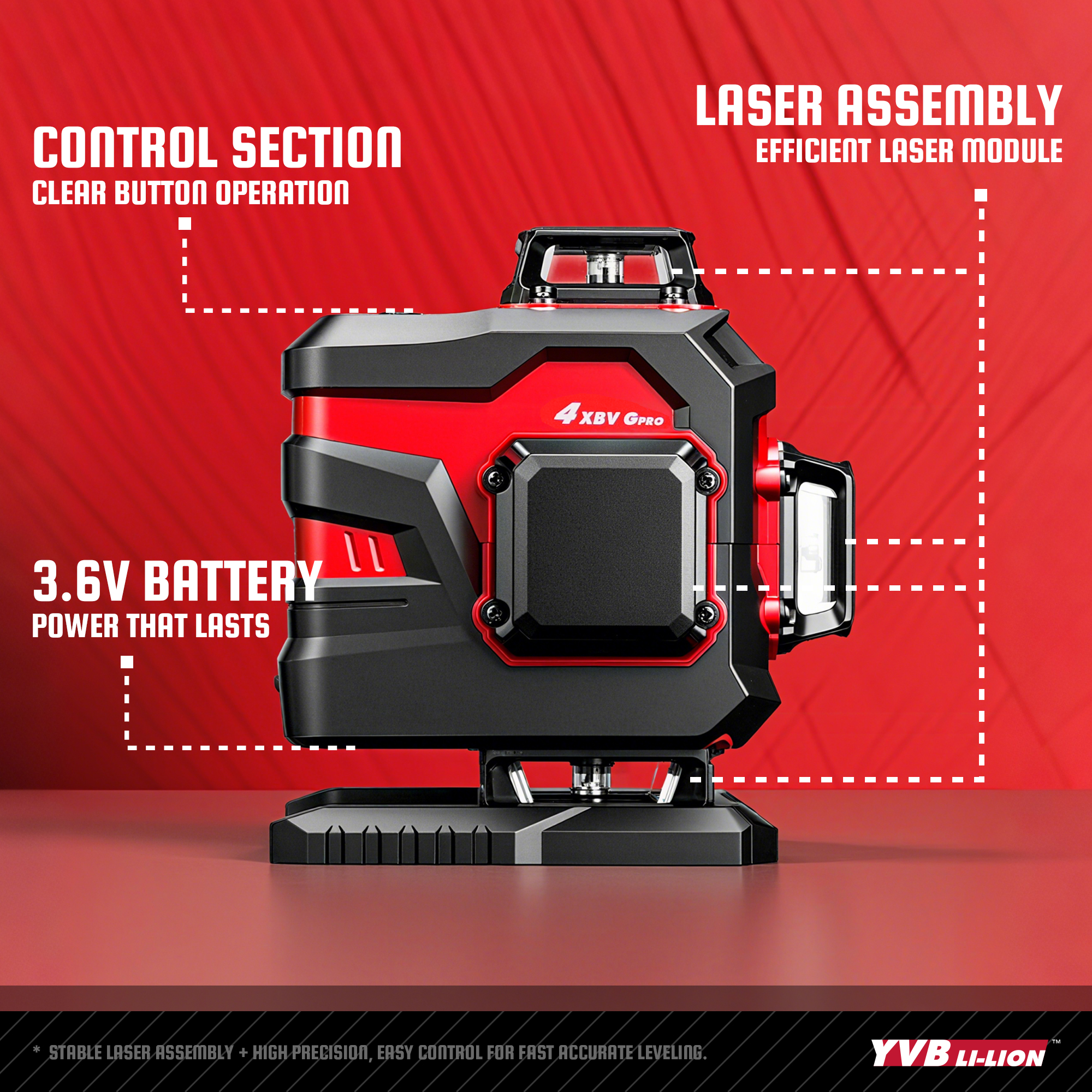 16 Lines 4D Green Laser Level  - Industrial Laser Supply ulasan dan harga
