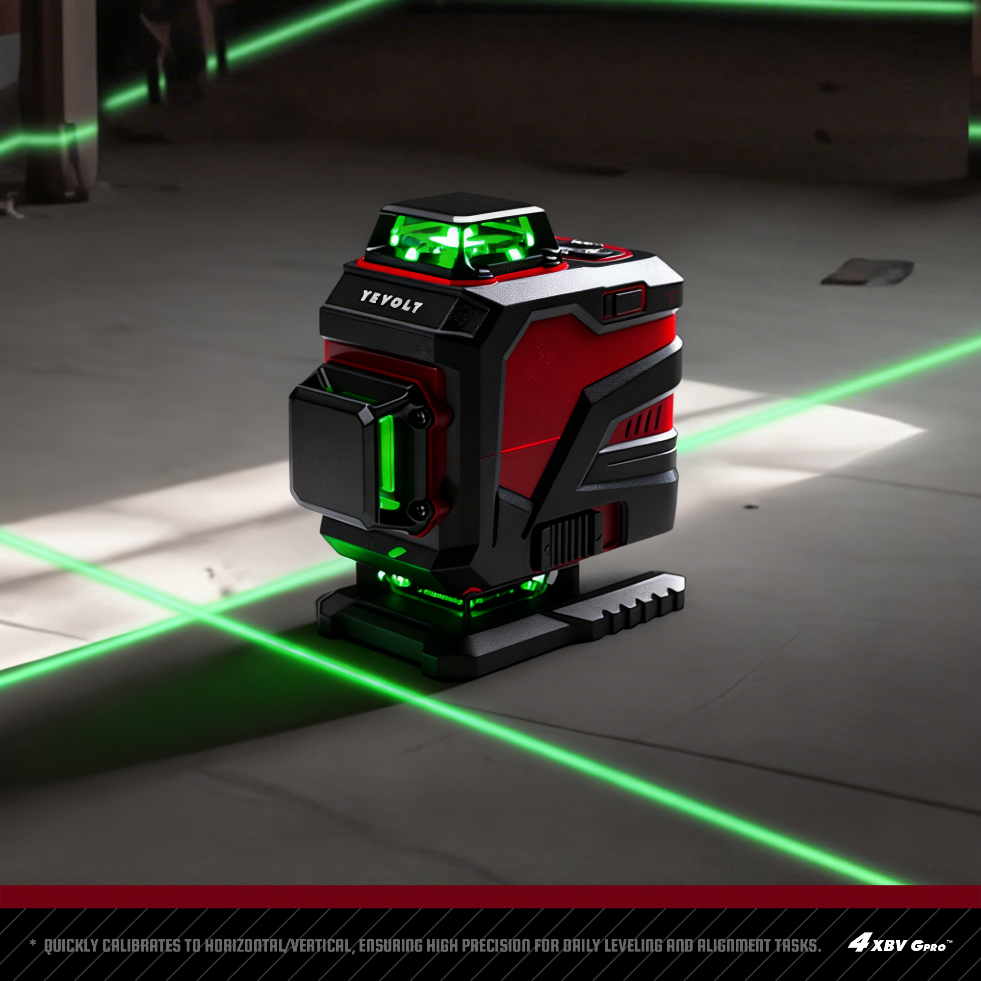 16 Lines 4D Green Laser Level  - Industrial Laser Supply ulasan dan harga