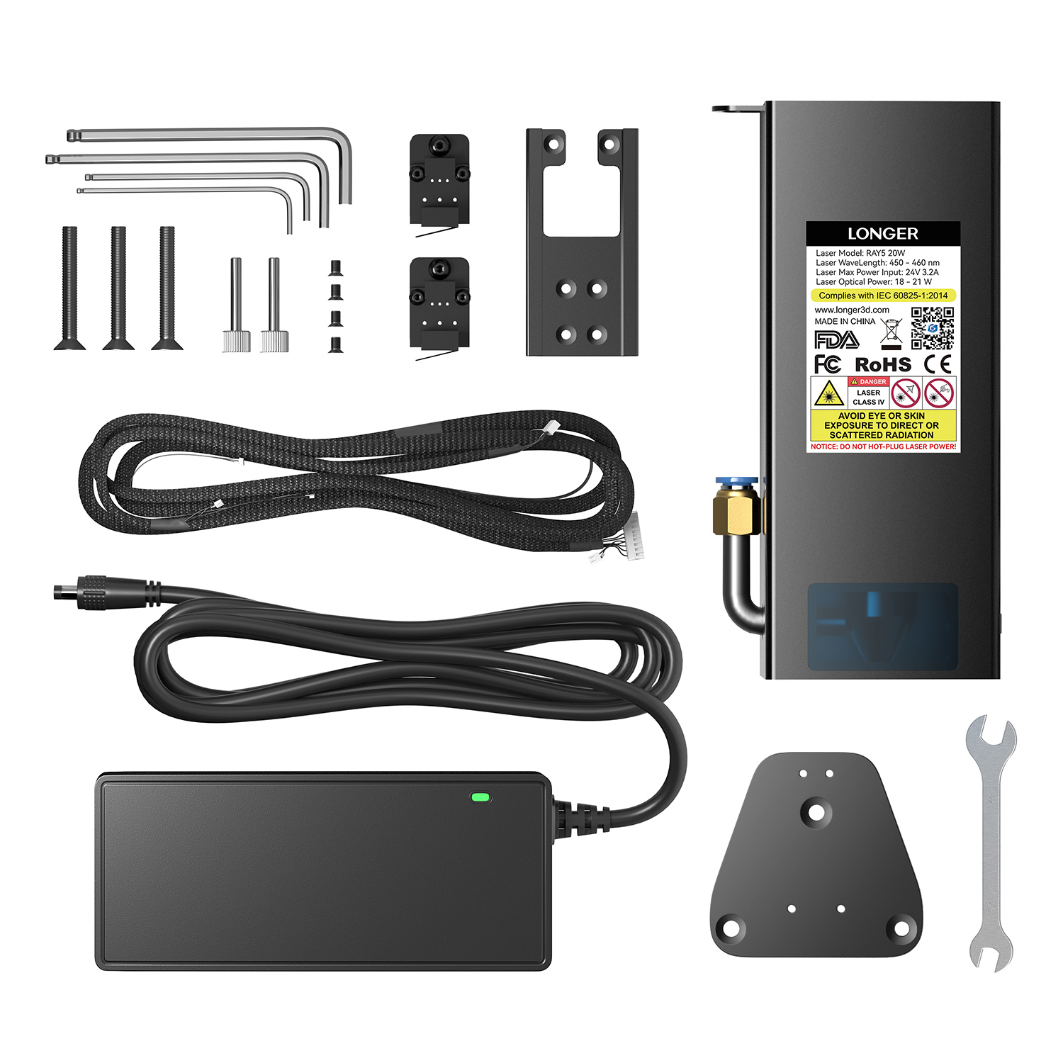 Longer RAY5 20W Laser Engraver - Diode Laser Module ulasan dan harga