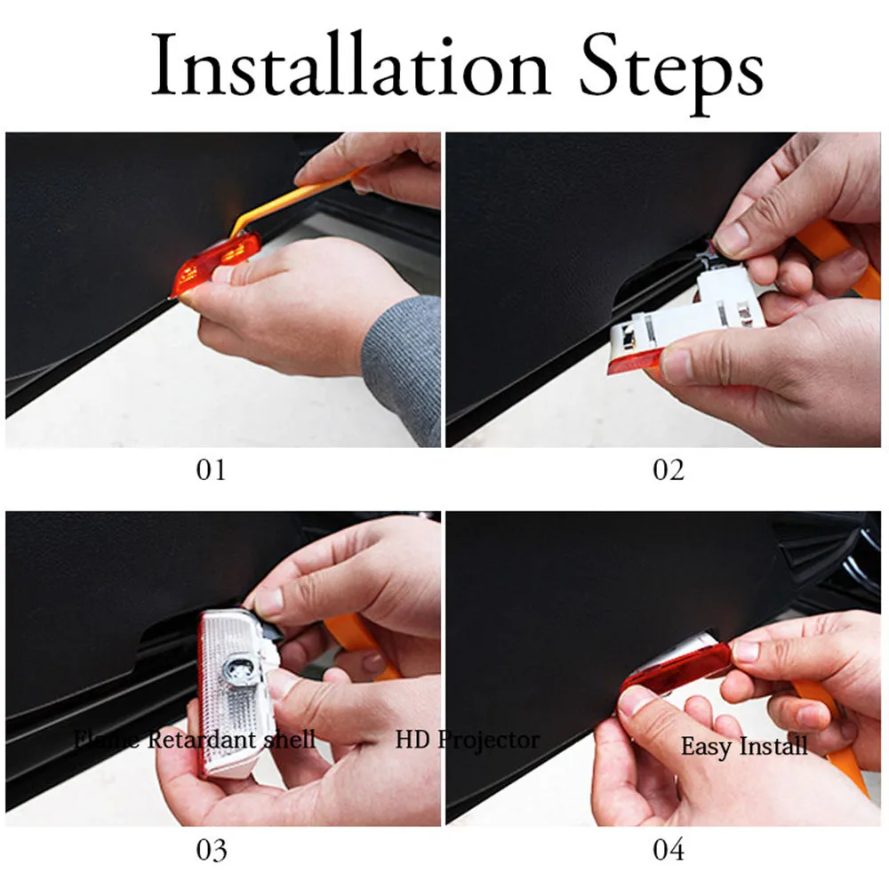 2pcs LED Car Logo Laser Projec - Industrial Laser Projection ulasan dan harga