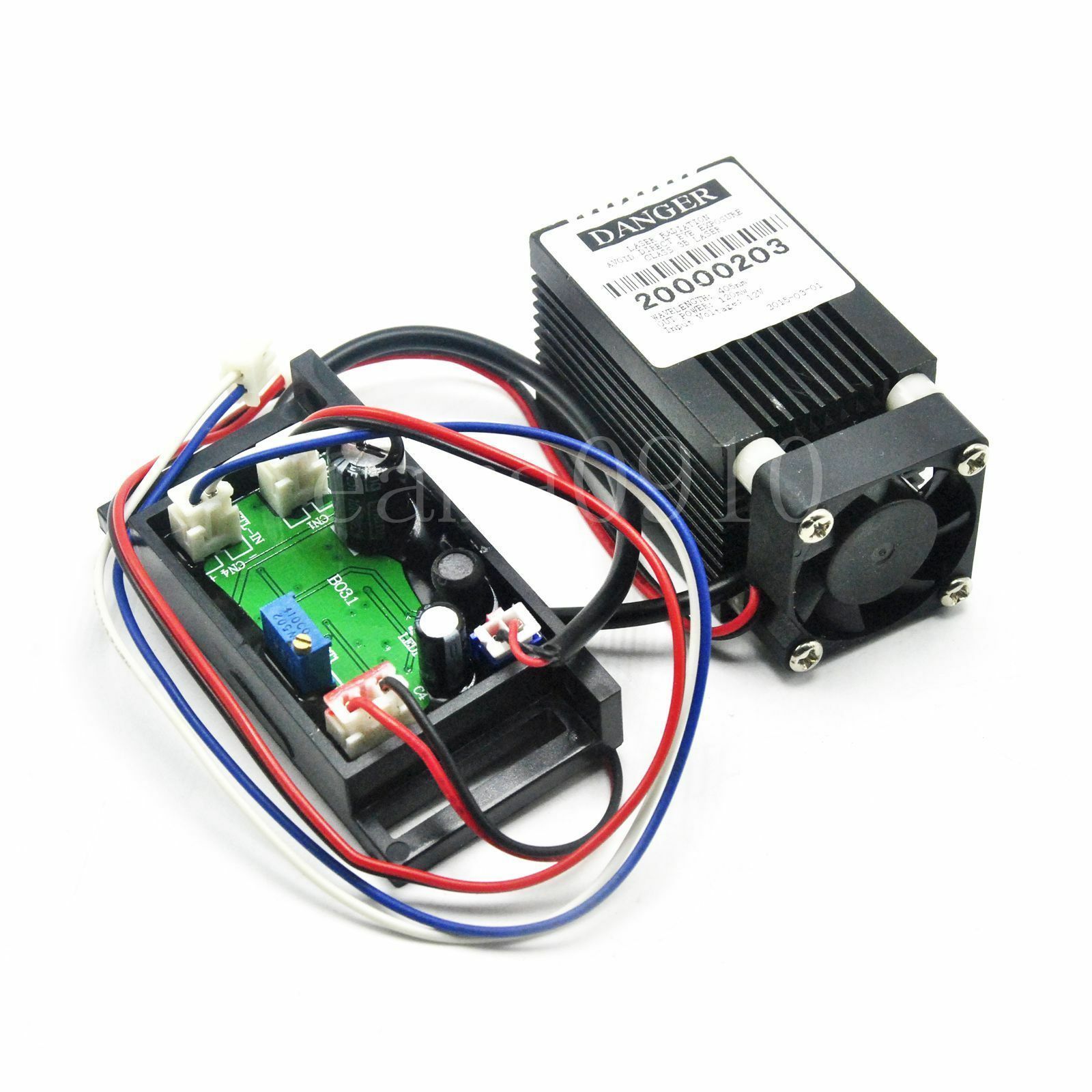 445nm 450nm 300mW 12V Blue Dot - Diode Laser Module ulasan dan harga