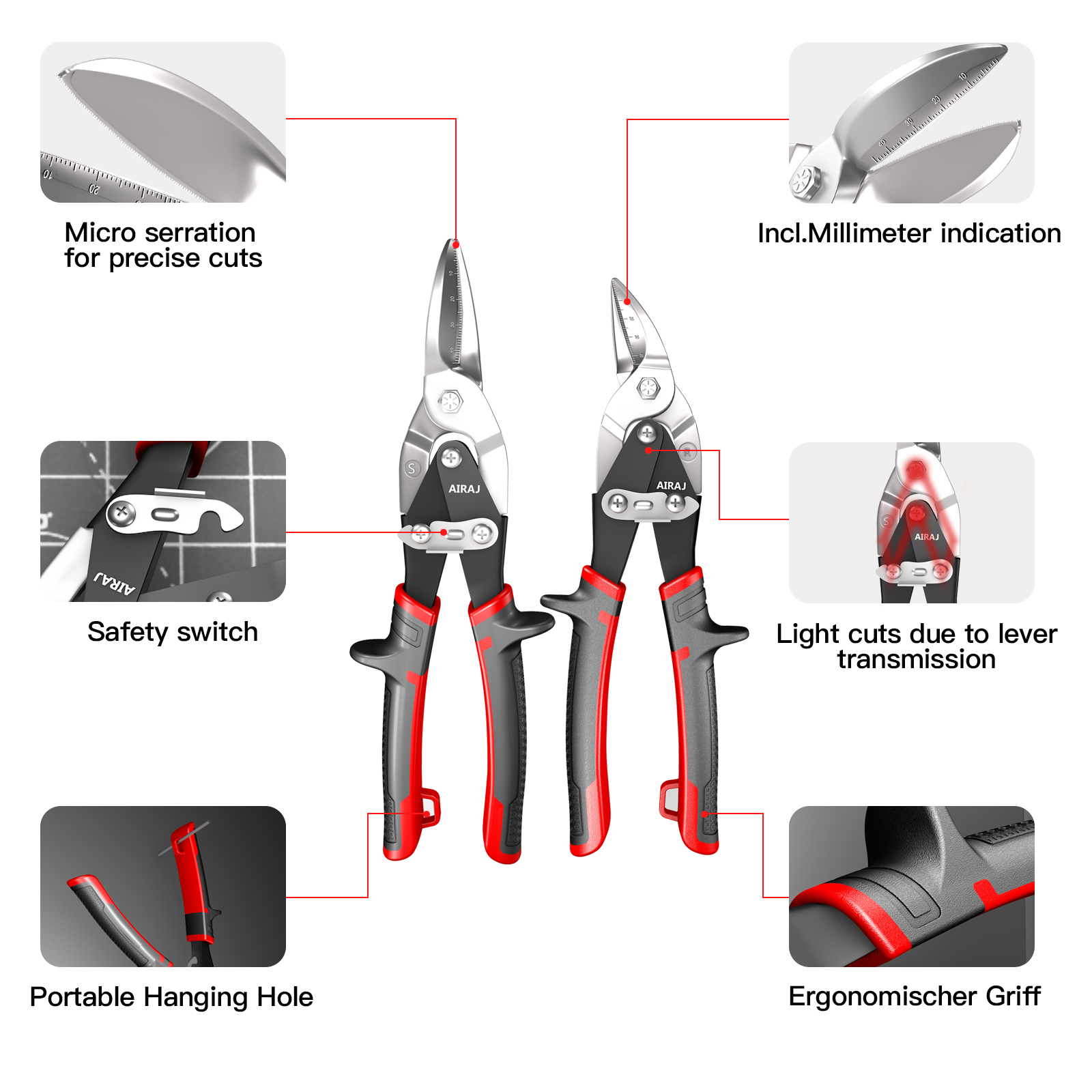 AIRAJ  Aviation Scissor Tin Sn - Industrial Laser Cutters ulasan dan harga
