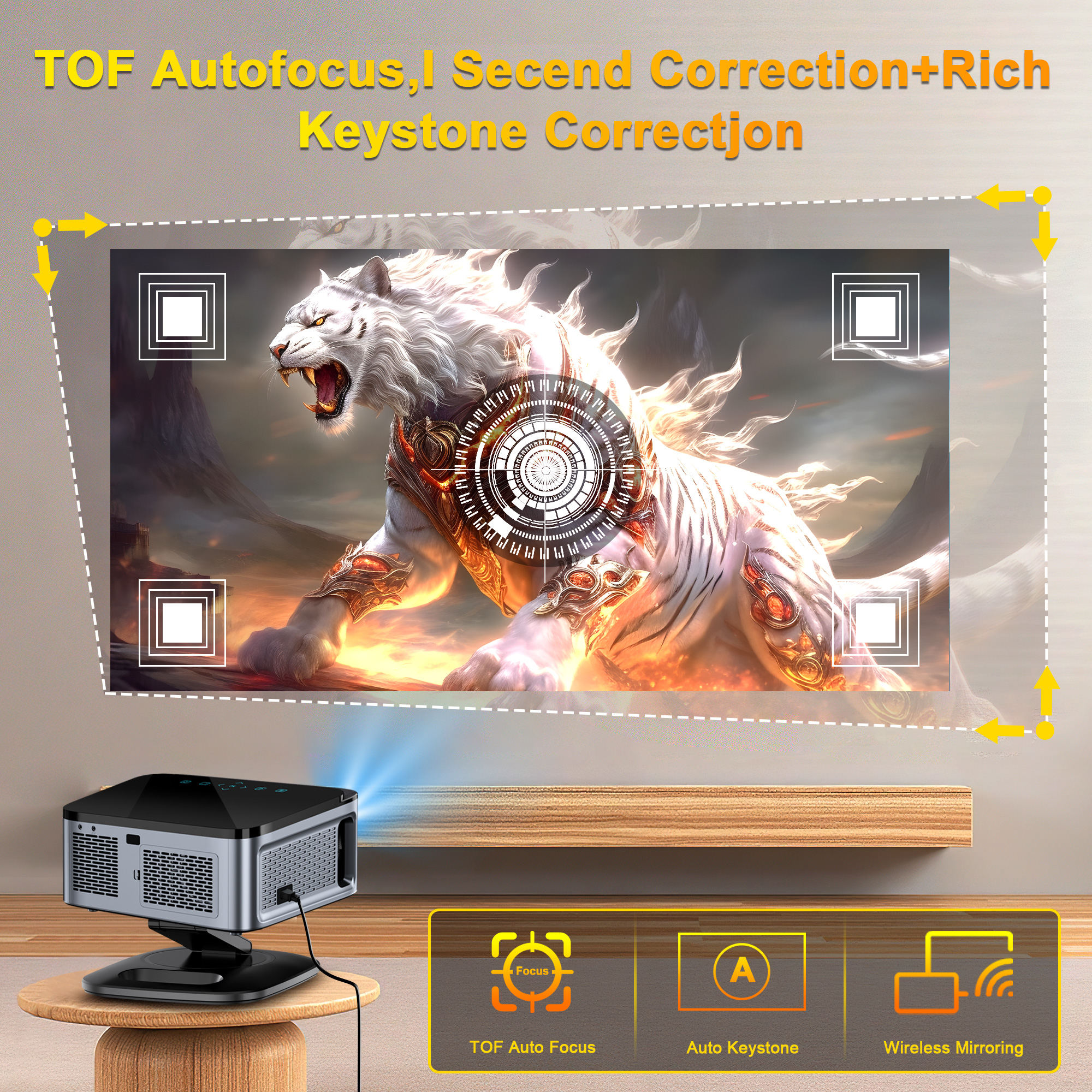XIWBSY 2026 Laser TOF Focus Pr - Industrial Laser Projection ulasan dan harga