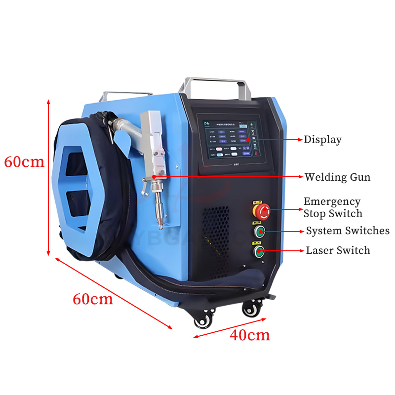 Air Cooled Handheld Laser Weld - Industrial Laser Welder ulasan dan harga