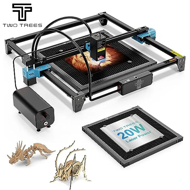 TWOTREES TTS-20 Pro 20W Metal  - Industrial Laser Equipment ulasan dan harga